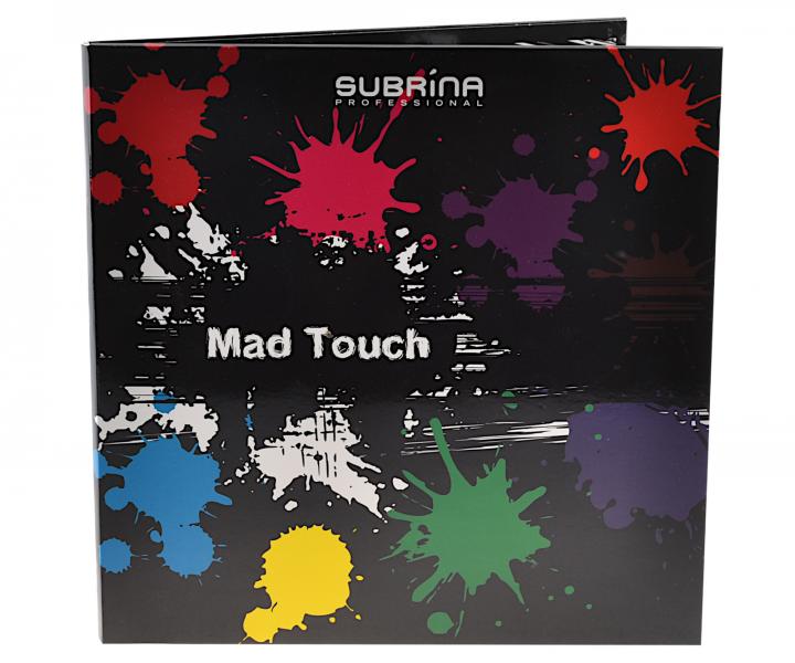 Vlasový vzorník gelových barev na vlasy s přímými pigmenty Subrina Professional Mad Touch