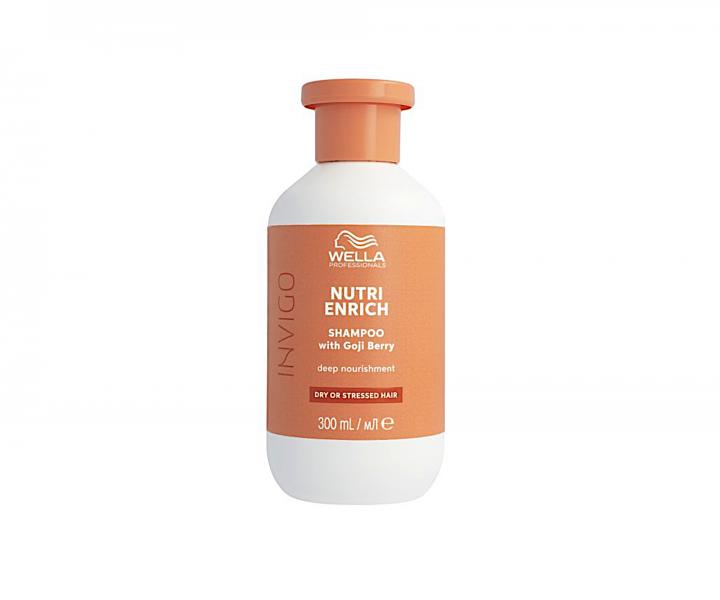 Šampon pro suché a poškozené vlasy Wella Professionals Invigo Nutri Enrich - 300 ml