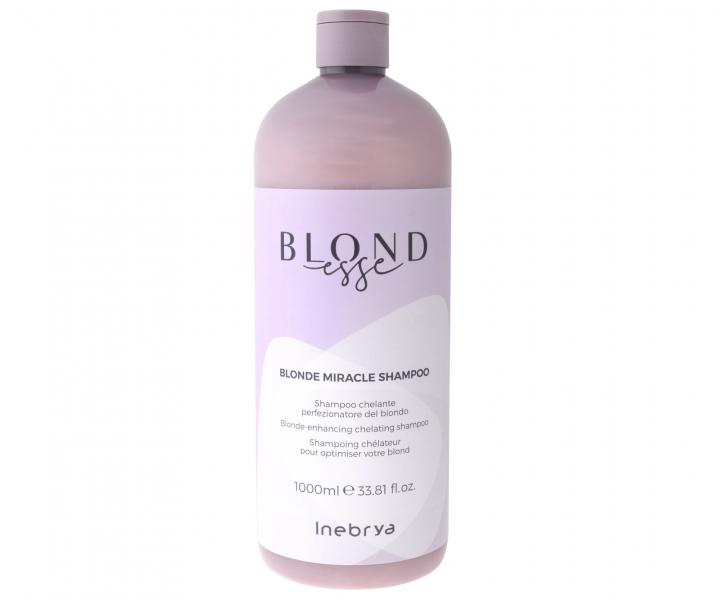 Rozjasujc ampon pro blond vlasy Inebrya Blondesse Blonde Miracle Shampoo - 1000 ml