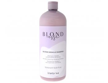 Rozjasujc ampon pro blond vlasy Inebrya Blondesse Blonde Miracle Shampoo - 1000 ml