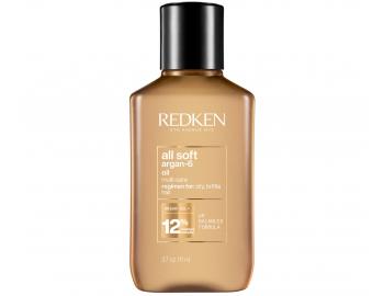 Vyivujc olejov kra pro such a kehk vlasy Redken All Soft Argan-6 Oil - 111 ml
