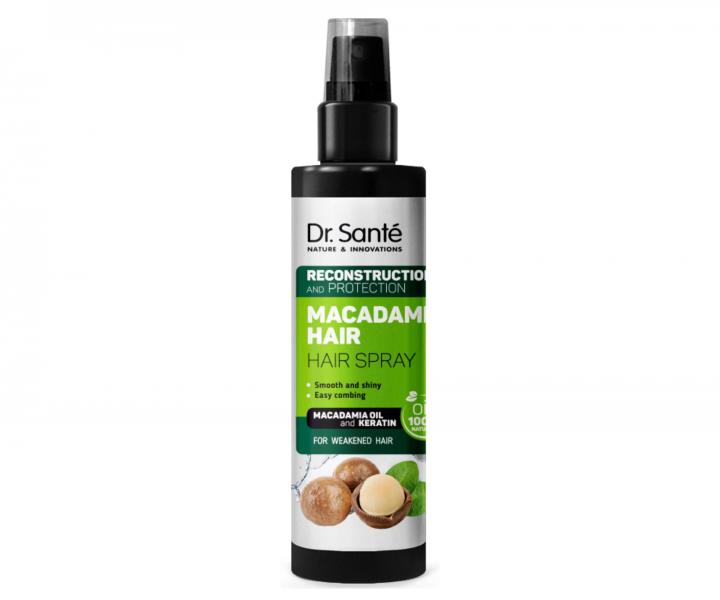 Sprej pro rekonstrukci pokozench vlas Dr. Sant Macadamia - 150 ml
