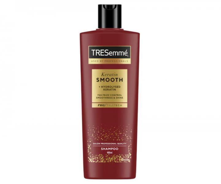 Šampon s keratinem pro hladké vlasy bez krepatění Tresemmé Keratin Smooth - 400 ml