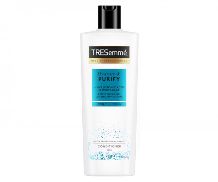 Hydratan kondicionr pro vlasy s mastnmi konky Tresemm Hydrate Purify - 400 ml