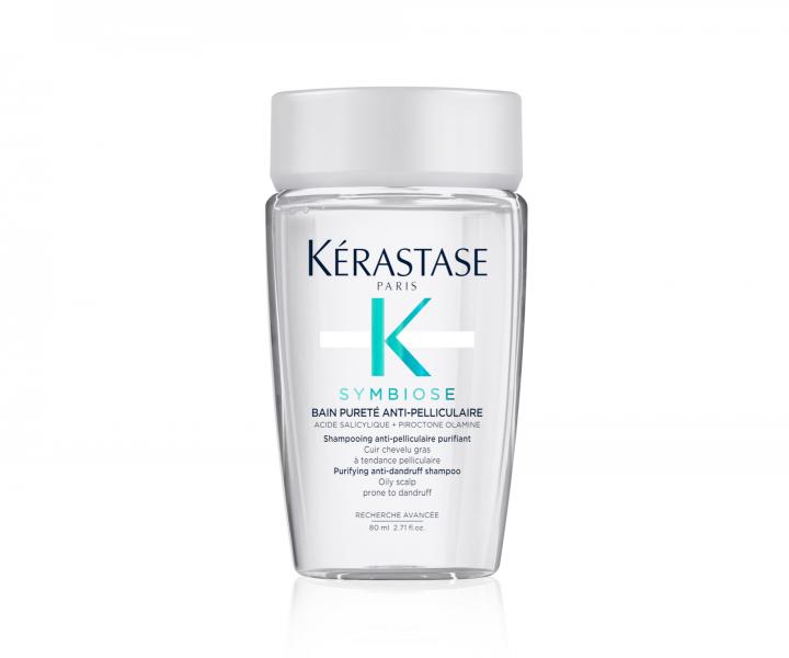Čistící šampon proti lupům Kérastase Symbiose Bain Pureté Anti-Pelliculaire - 80 ml