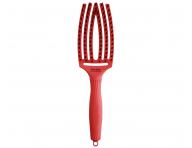 Kartáč Olivia Garden Fingerbrush Combo Medium Red Confidence - světle červený