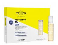Ochrann� olej na vlasy a poko�ku hlavy p�i barven� a zesv�tlov�n� Yellow Professional Tech+ Protective Oil - 6 x 13 ml