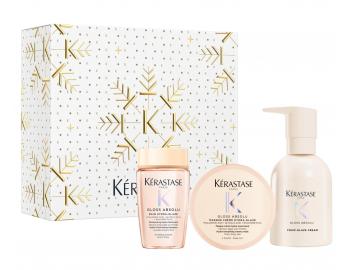 D�rkov� sada pro hydrataci a rozjasn�n� vlas� se sklonem ke krepat�n� K�rastase Gloss Absolu Set