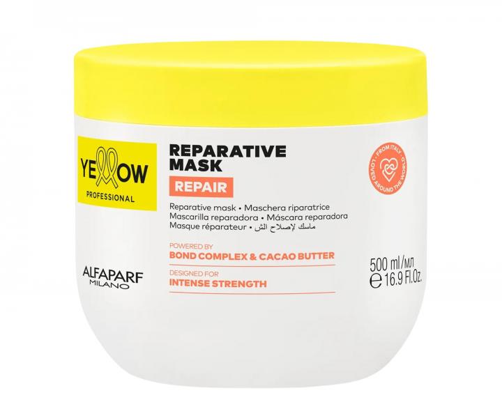 Intenzivn� regenera�n� maska pro po�kozen� vlasy Yellow Professional Repair Reparative Mask - 500 ml