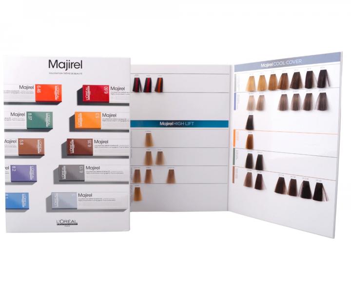 Vlasov� vzorn�k barev Lor�al Professionnel Majirel