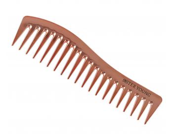 H�eben na vlasy Sister Young Zuri Styling Hair Comb - 18,3 cm, r��ovozlat�