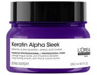 Maska pro uhlazen� krepat�ch vlas� Lor�al Professionnel Serie Expert Keratin Alpha Sleek - 250 ml