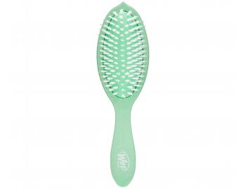 Kartáč na rozčesávání vlasů s příměsí čajovníkového oleje Wet Brush Go Green Treatment & Shine Brush - zelený