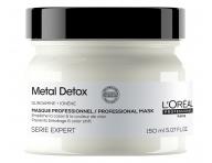 Maska pro barven� a po�kozen� vlasy Lor�al Professionnel Serie Expert Metal Detox - 150 ml