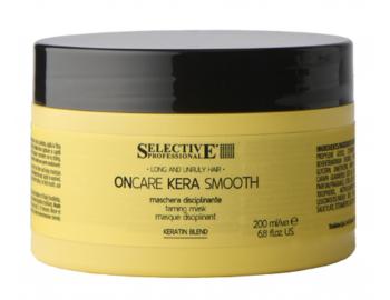 Uhlazuj�c� maska pro dlouh� a nepoddajn� vlasy Selective Professional OnCare Kera Smooth Mask - 200 ml