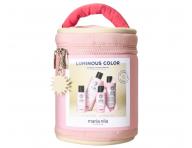 D�rkov� sada pro rozjasn�n� barven�ch vlas� Maria Nila Luminous Colour Beauty Bag + kosmetick� ta�ka zdarma