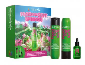 D�rkov� sada pro hydrataci a hebkost such�ch vlas� Matrix Food For Soft Springs