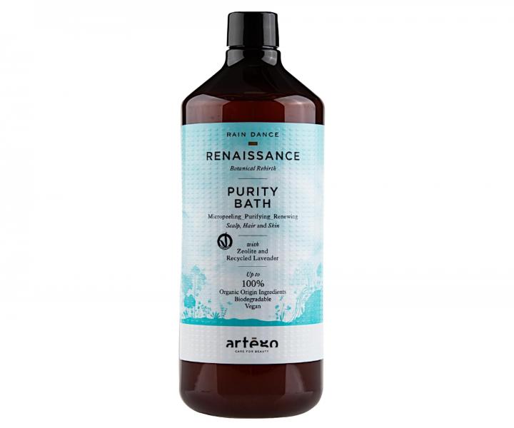 Jemně čistící detoxikační šampon Artégo Rain Dance Purity Bath - 1000 ml