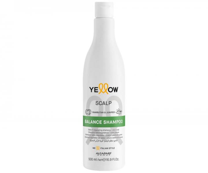 �istic� �ampon pro mastnou poko�ku hlavy Yellow Professional Scalp Balance Shampoo - 500 ml