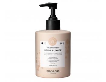 Maska pro o�iven� barvy vlas� Maria Nila Colour Refresh Beige Blonde - b�ov� blond, 300 ml