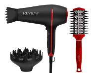 F�n na vlasy Revlon Smoothstay Coconut Oil RVDR5317E + kart�� zdarma