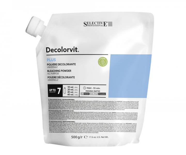 Zesvětlující pudr Selective Professional Decolorvit Plus 7 - 500 g