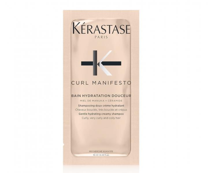 Hydratan krmov ampon Krastase Curl Manifesto - 10 ml (bonus)