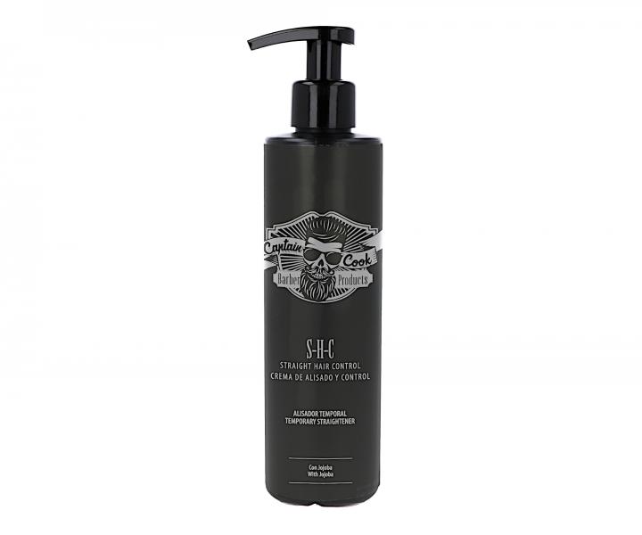Pánský krém pro narovnání vlasů Captain Cook Straight Hair Control Temporary Straightener - 250 ml