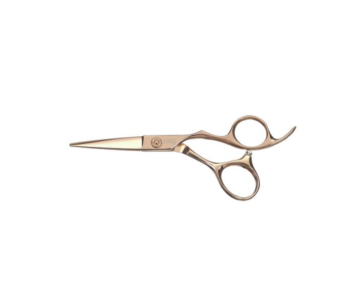 Kadeřnické nůžky Sibel Cisoria RGOE500 5" - zlaté