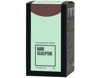 Pudr pro zakrytí řídnoucích vlasů Sibel Hair Building Fibers - světle hnědá, 25 g