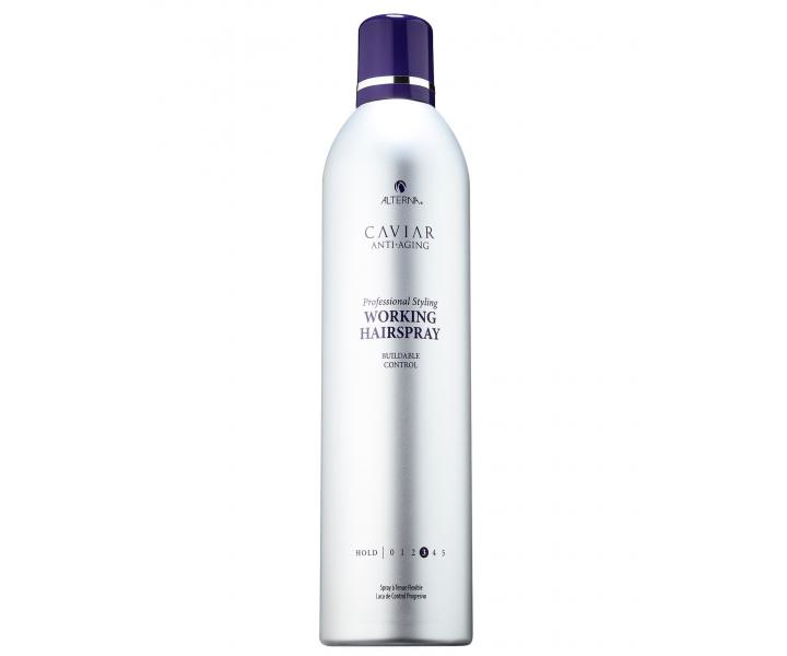 Lak na vlasy s flexibiln fixac Alterna Caviar Working Hairspray - 211 g