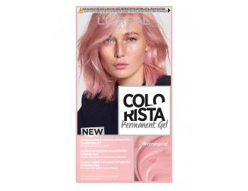 Permanentní barva na vlasy Loréal Colorista Permanent Gel Rose Gold - růžovozlatá