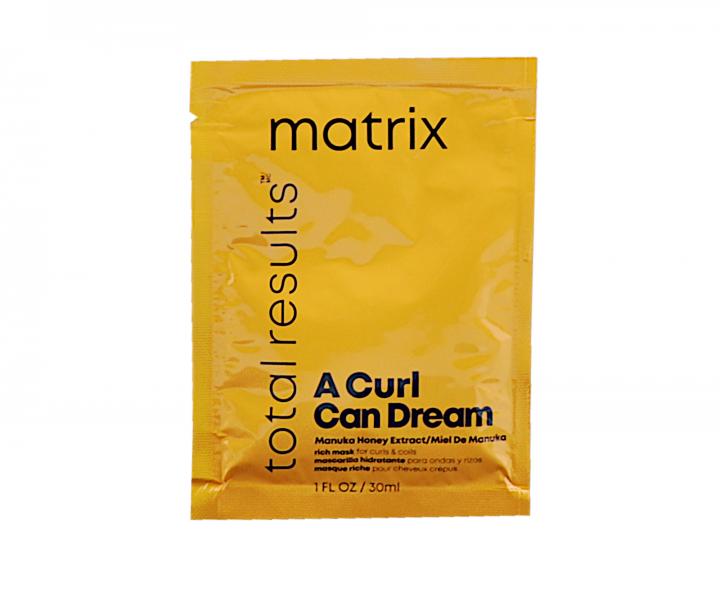 Intenzivn hydratan maska pro vlnit a kudrnat vlasy Matrix A Curl Can Dream - 30 ml (bonus)