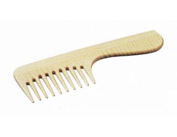 Hřeben na vlasy z bukového dřeva Keller 627 22 00 - 180 mm