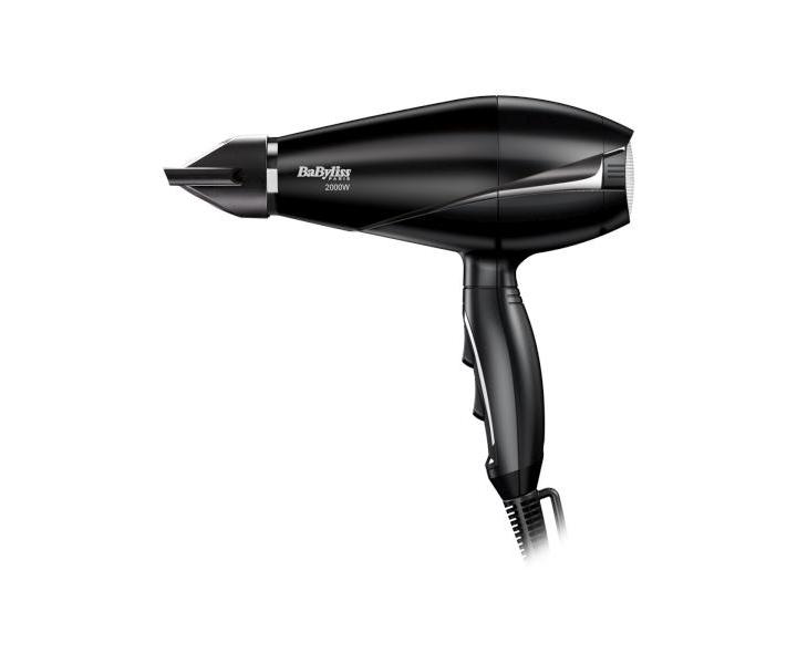 Fén na vlasy BaByliss 6604E Le Pro Light, černý + Široký plochý kartáč na vlasy BaByliss ZDARMA