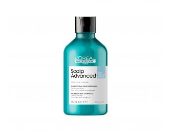 Péče o vlasovou pokožku Loréal Professionnel Scalp Advanced - čistící šampon proti lupům - 300 ml