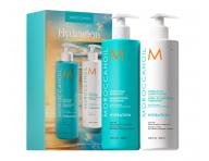 Dárková sada pro hydrataci suchých vlasů Moroccanoil Hydration Duo - 2 x 500 ml