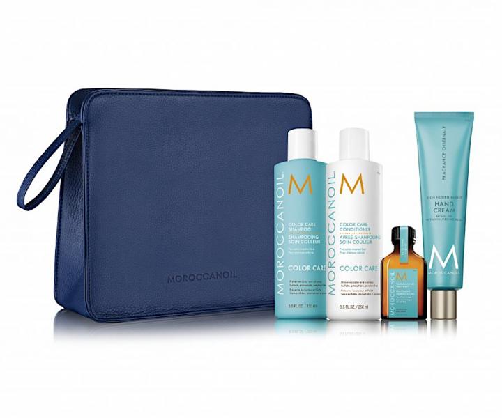 Dárková sada pro barvené vlasy Moroccanoil Luminous Wonders Color Care