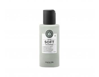 Hydratační šampon pro suché vlasy s arganovým olejem Maria Nila True Soft Shampoo - 100 ml
