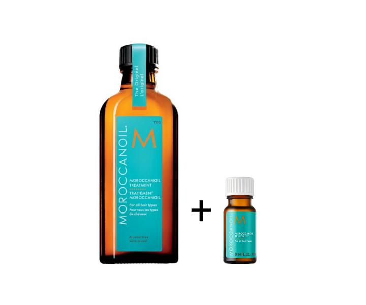 Olejov pe Moroccanoil Treatment - 100 ml + Olejov pe Moroccanoil - 10 ml zdarma