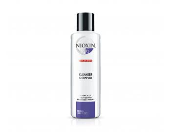Šampon pro silně řídnoucí chemicky ošetřené vlasy Nioxin System 6 Cleanser Shampoo - 300 ml
