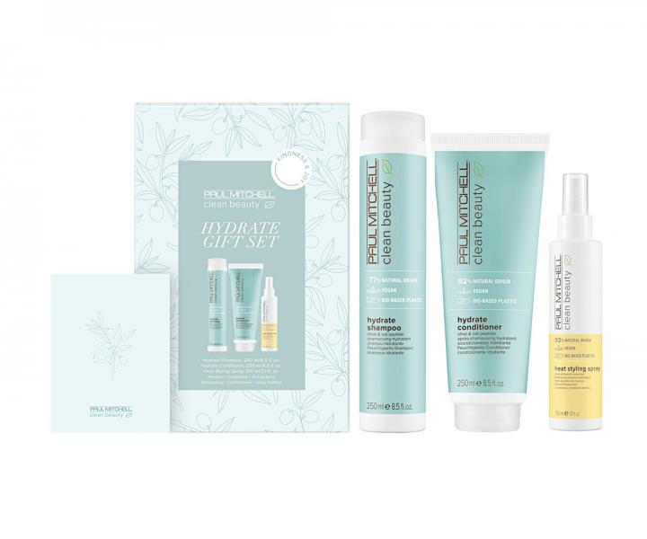 Dárková sada pro suché vlasy Paul Mitchell Clean Beauty Hydrate Gift Set