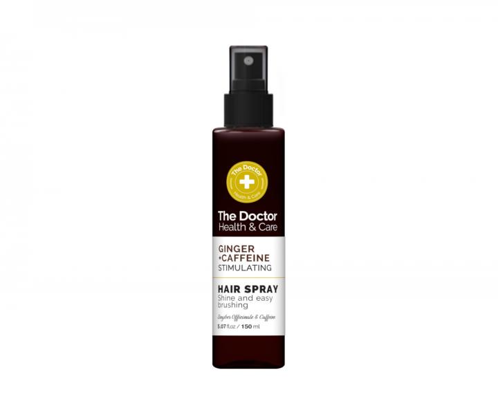 Stimulujc sprej pro hustotu a snadn rozesvn vlas The Doctor Ginger + Caffeine Spray - 150 ml