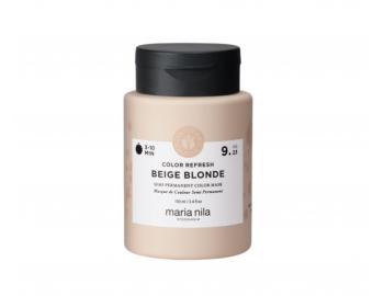 Maska pro o�iven� barvy vlas� Maria Nila Colour Refresh Beige Blonde - b�ov� blond, 100 ml