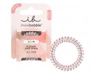 Tenk� spir�lov� gumi�ka do vlas� Invisibobble Slim Vanity Fairy - duhov�, 3 ks