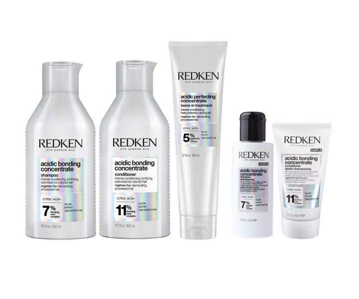 Sada pro po�kozen� vlasy Redken Acidic Bonding Concentrate + �ampon 75 ml a p��e 50 ml zdarma