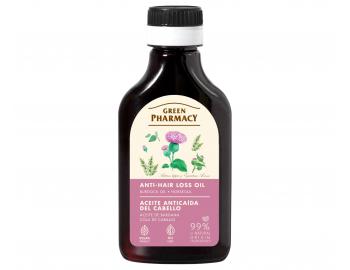 Olej proti vypad�v�n� vlas� s lopuchov�m olejem a p�esli�kou Green Pharmacy Anti-Hair Loss Oil - 100 ml