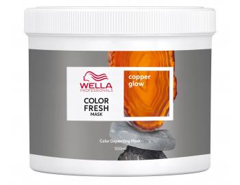 Barvic� maska na vlasy Wella Color Fresh Mask Copper Glow - 500 ml, m�d�n�
