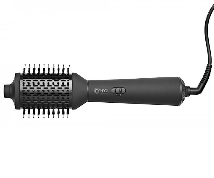 Oválný horkovzdušný kartáč na vlasy Cera Hot Air Brush -  700 W, černý