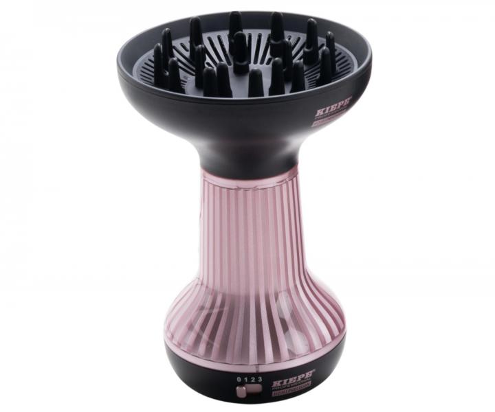 Horkovzdu�n� difuz�r na vlasy Kiepe Professional Home Precision Curldiffuser Pro - 800 W, r��ovo�ern�